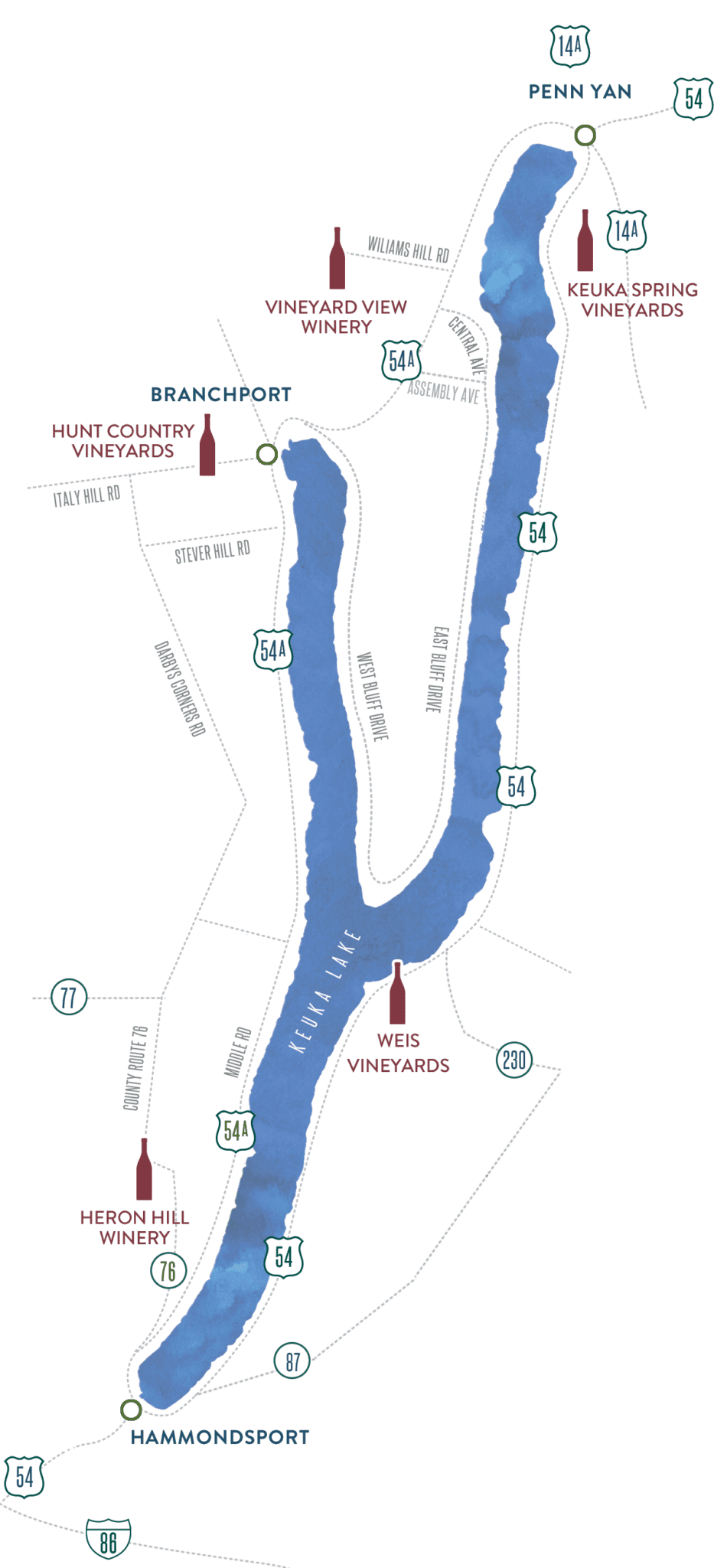 Keuka Lake Wine Trail Learn about Keuka Lake Wineries